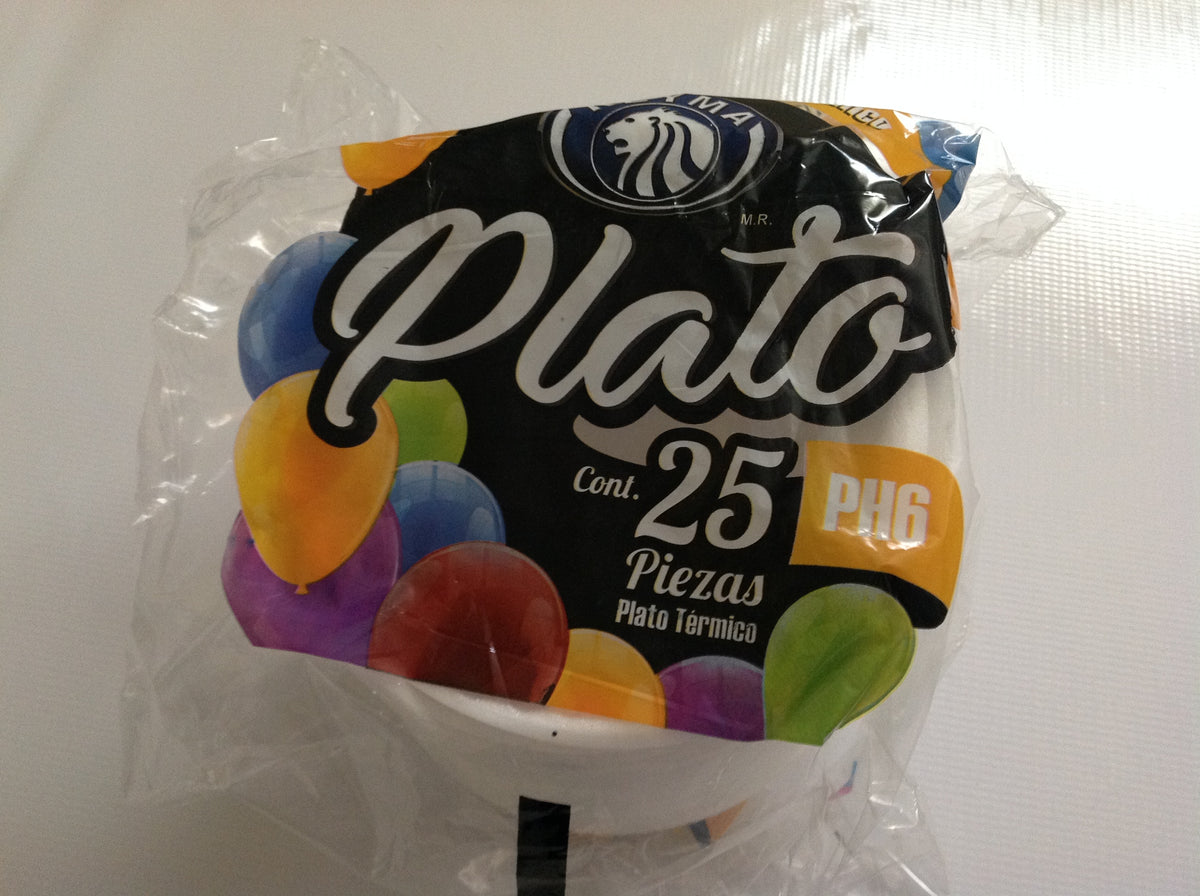 Pastelero Plato Pozolero Desechable Reyma Precio Platos