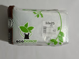 BOLSA P/HELADOS ECOBOLSA 10X25 *GLO KG