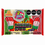 COCADA BANDERA GIGANTE 450 GR DELICIAS 20 PZ