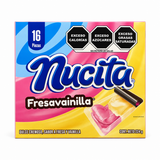 NUCITA FRESA VAINILLA  NUTRESA 16 PZ