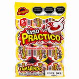VASO PRACTICO CHILPICOSO 20 PZ