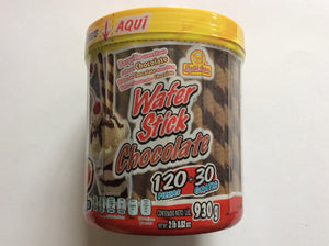 WAFER STICK CHOCOLATE DELICIAS 180 PIEZAS