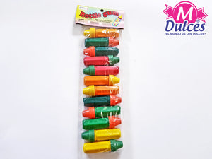 BIBERON CON CHICLE DINOS 12 PIEZAS