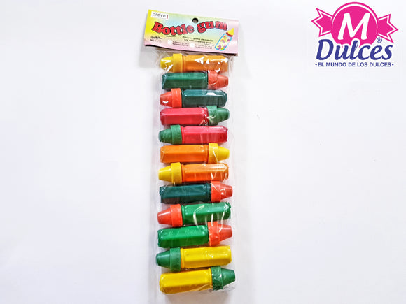 BIBERON CON CHICLE DINOS 12 PIEZAS