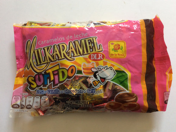 CARAMELO MILKARAMEL SURTIDO DLR 100 PIEZAS
