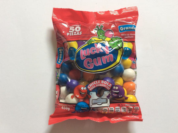 CHICLE LUCKY GUM *CU 50 PIEZAS