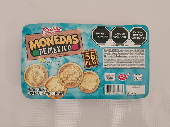 CHOC MONEDA BLISTER*RIC 56 PZ