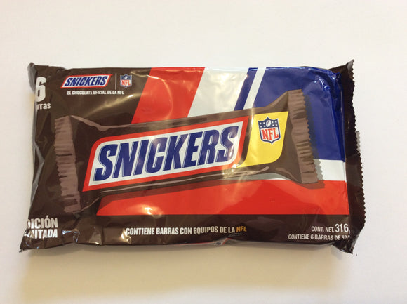 CHOCOLATE SNICKERS *EF 6 PIEZAS