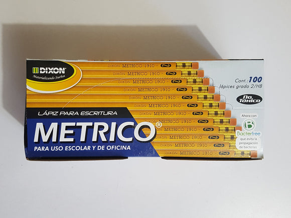 LAPICES DIXON METR CAJA *KI 100 PZ