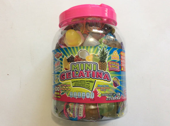 MINI GELATINA VITR DELICIAS 100 PZ