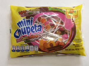 PALETA MINI CHUPETA SURTIDA DLR 50 PIEZAS