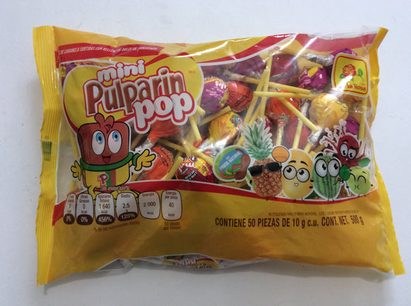 PALETA MINI PULPARINDO DLR 50 PIEZAS