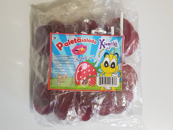 PALE FRESA C/SALAD KRAGSTOS 20 PZ