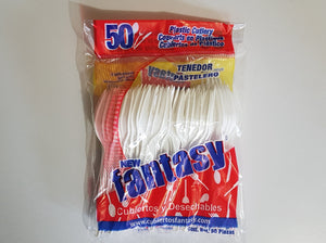 TENEDOR CHICO FANTASY 50 PZ