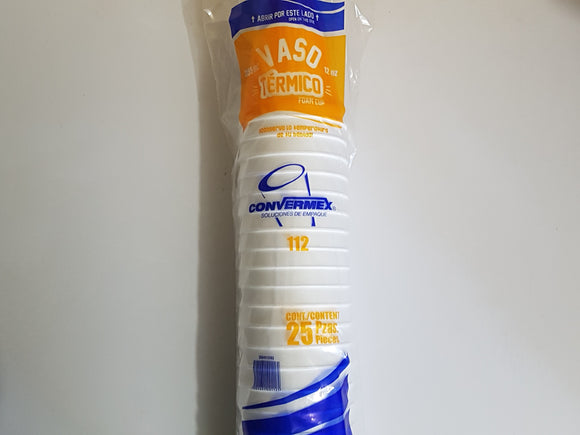 VASO TERM 112 CONV 25 PZ (T412)